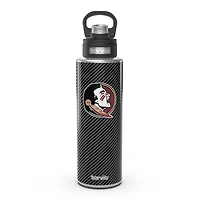 Tervis Séminoles de l'État de Floride 40oz. Bouteille d'eau à large goulot en fibre de carbone