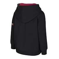 Sweat à capuche en polaire noir avec grand logo des Florida State Seminoles pour tout-petits Colosseum