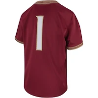 Enfant en bas âge Nike #1 Garnet Florida State Seminoles Maillot de football intouchable
