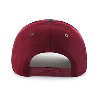 Unisex '47 Garnet Florida State Seminoles Windowpane Plaid Collection Hitch Adjustable Hat