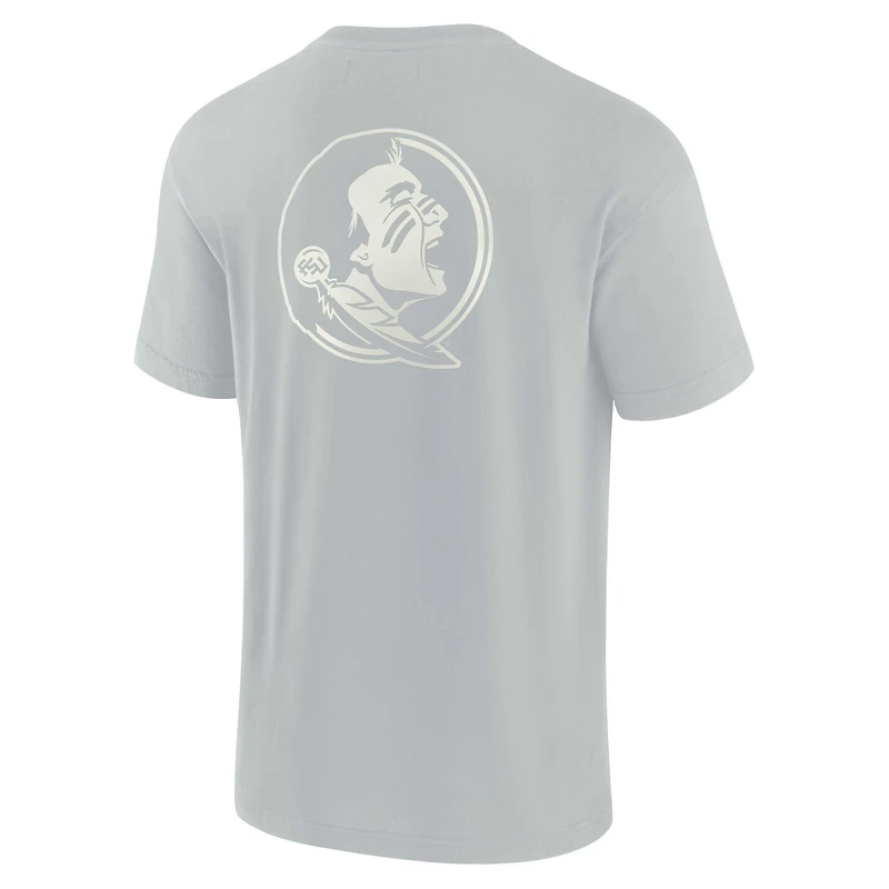 T-shirt unisexe Fanatics gris Florida State Seminoles Elements super doux à manches courtes