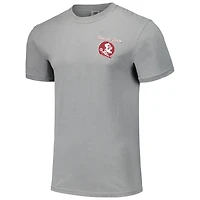 T-shirt unisexe gris Florida State Seminoles Hyper Local Campus Dessin