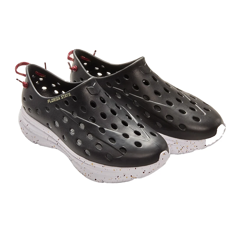 Chaussures unisexes Kane Footwear noires Florida State Seminoles Speckle Recovery