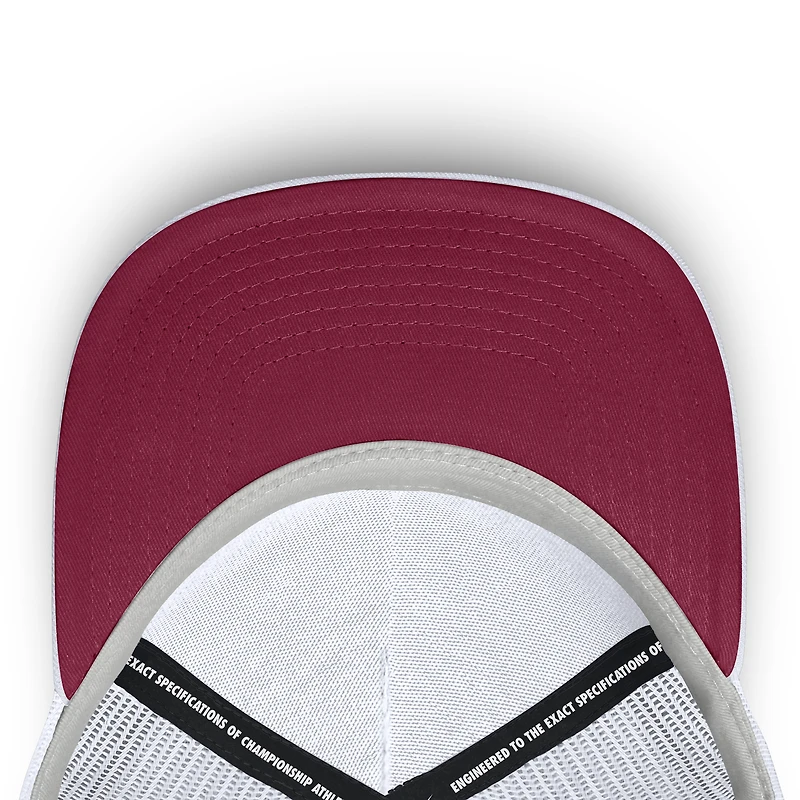 Casquette trucker unisexe Nike blanche Florida State Seminoles Country Club Golfin' Rise, ajustable