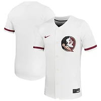 Maillot de softball réplique unisexe Nike blanc des Florida State Seminoles
