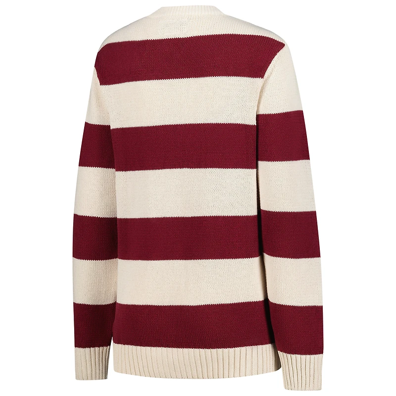 Pull unisexe Uscape Apparel crème Florida State Seminoles Renew Knit Stadium