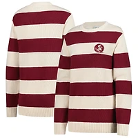 Pull unisexe Uscape Apparel crème Florida State Seminoles Renew Knit Stadium