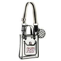 WEAR by Erin Andrews Florida State Seminoles Clear Stadium Crossbody Purse with Coin Pouch