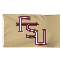 Drapeau secondaire de luxe WinCraft Florida State Seminoles 3' x 5' à une face avec logo de l'équipe