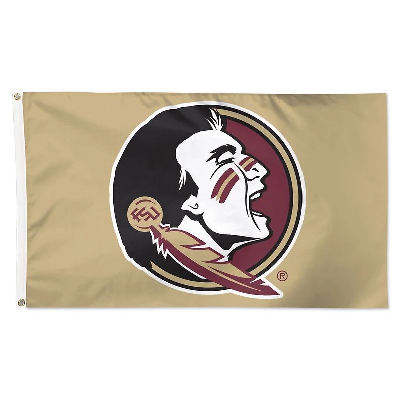 Drapeau de luxe WinCraft Florida State Seminoles 3' x 5' à une face