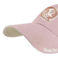 Women's '47 Light Pink Florida State Seminoles Dusty Miata Clean Up Adjustable Hat