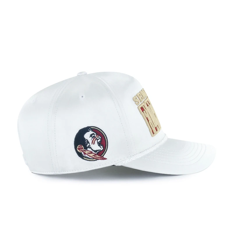 Casquette ajustable Outspoken Hitch blanche 1947 pour femme des Florida State Seminoles
