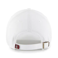 Women's '47 White Florida State Seminoles Sidney Clean Up Adjustable Hat