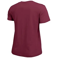 Women's Champion  Garnet Florida State Seminoles Arched Over Logo T-Shirt