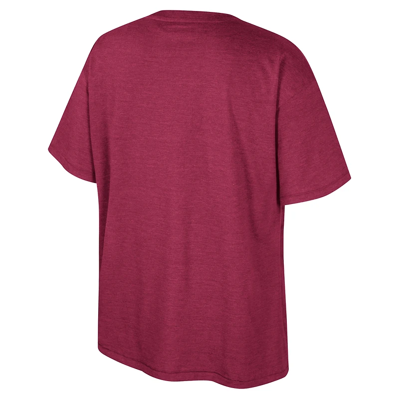 Women's Colosseum x Wrangler Garnet Florida State Seminoles Lasso Oversized T-Shirt