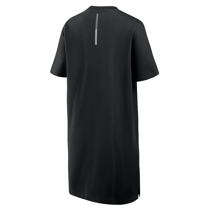 Women's Fanatics Black Florida State Seminoles Elements Go Tri-Blend T-Shirt Dress