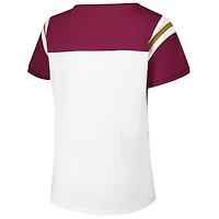 T-shirt Fanatics pour femmes, blanc, grande taille, Florida State Seminoles, Winning Gear