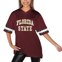 Women's Gameday Couture Garnet Florida State Seminoles Until Kickoff Rhinestone Fashion T-Shirt