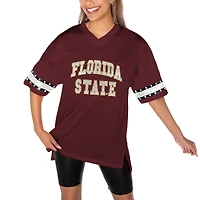 T-shirt à strass pour femme Gameday Couture Garnet Florida State Seminoles Until Kickoff