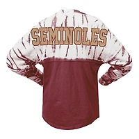 T-shirt en jersey à manches longues grenat Florida State Seminoles pour femme