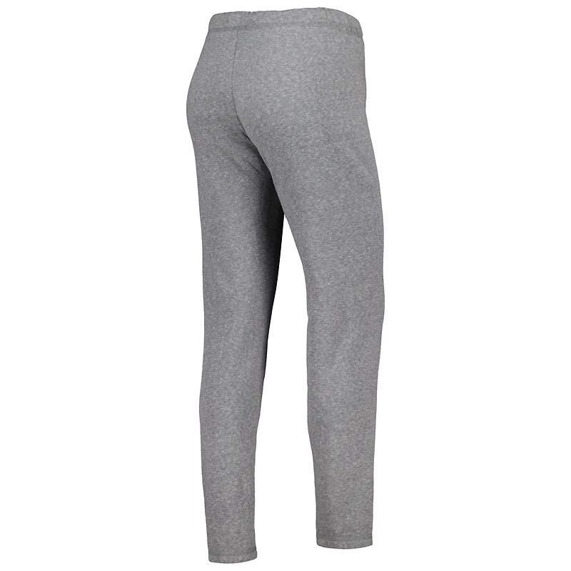 Women's League Collegiate Wear Heather Gray Florida State Seminoles Victory Springs Tri-Blend Jogger Pants
