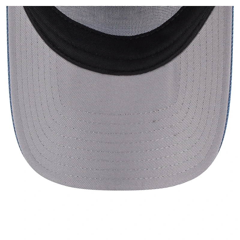 Women's New Era Denim Florida State Seminoles A-Frame 9FORTY Adjustable Hat