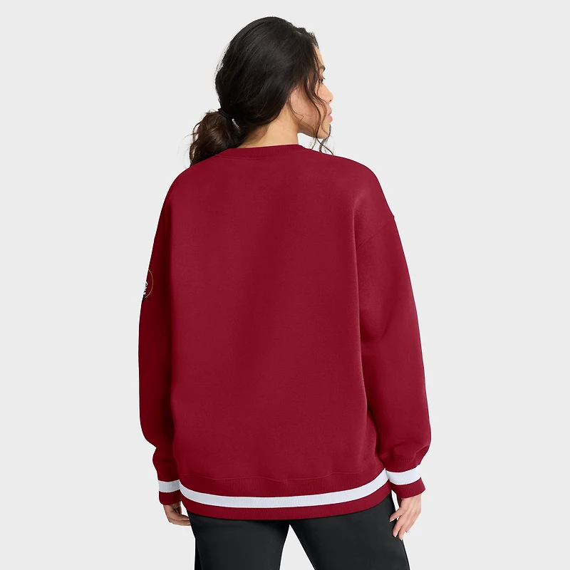 Sweat-shirt Nike Garnet surdimensionné Legacy Phoenix des Florida State Seminoles pour femme