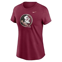 Women's Nike Garnet Florida State Seminoles Primetime Logo T-Shirt