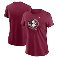 Women's Nike Garnet Florida State Seminoles Primetime Logo T-Shirt