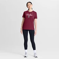 Women's Nike Garnet Florida State Seminoles Script Mantra Logo T-Shirt
