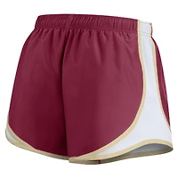 Women's Nike Garnet Florida State Seminoles Spring Break Tempo Dri-FIT Shorts