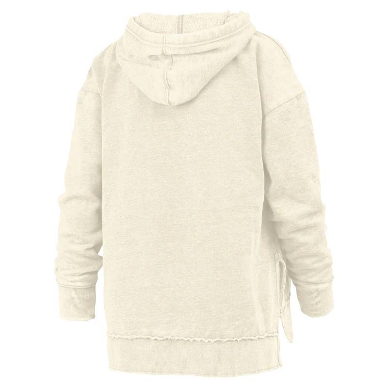 Sweat à capuche Pressbox crème Florida State Seminoles Marni pour femmes