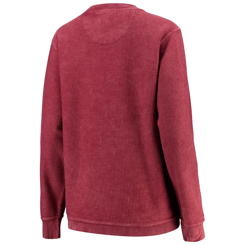 Sweat-shirt à enfiler basique motif arch, couleur grenat, des Florida State Seminoles de Pressbox, pour femme.