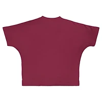 Women's Pressbox  Garnet Florida State Seminoles Flannigan Oversized T-Shirt