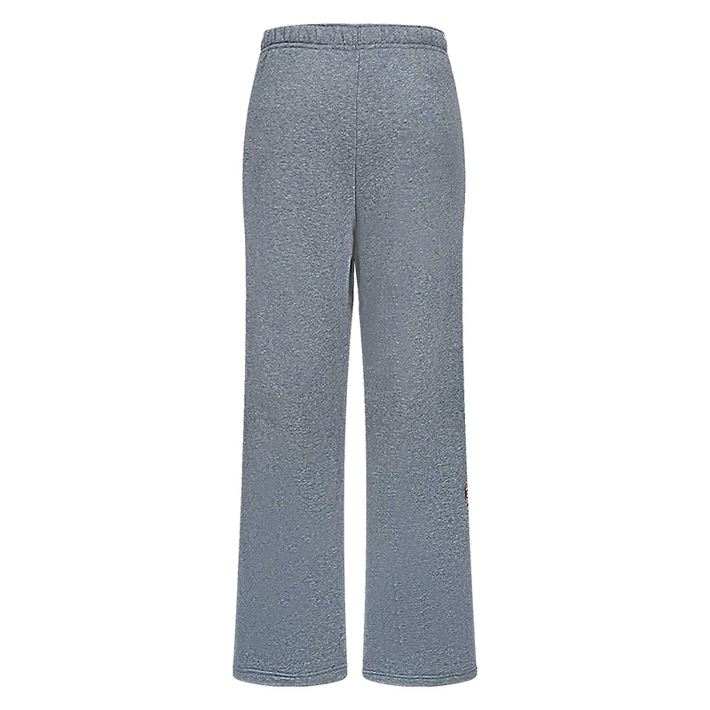 Women's Pro Standard Heather Charcoal Florida State Seminoles Tonal Neutral Relaxed Fit Fleece Sweatpants