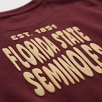 Women's Uscape Apparel  Garnet Florida State Seminoles Cloud Sweatshirt