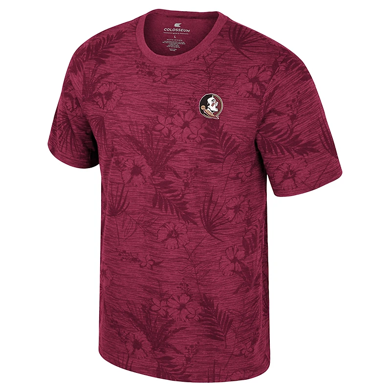Youth Colosseum  Garnet Florida State Seminoles Fern T-Shirt