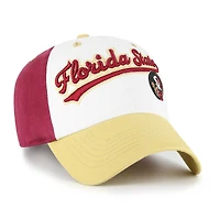 Youth '47  White Florida State Seminoles Scooter Clean Up Adjustable Hat