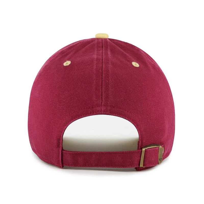 Youth '47  White Florida State Seminoles Scooter Clean Up Adjustable Hat
