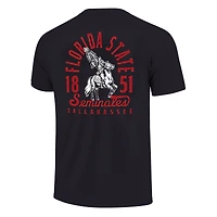 T-shirt noir à superposition de mascotte des Seminoles l'État Floride pour jeunes