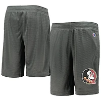 Champion Charcoal Florida State Seminoles Short en filet classique pour jeunes