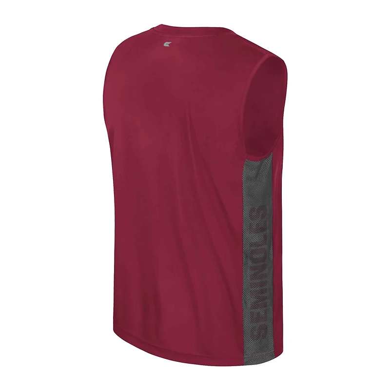 Youth Colosseum Garnet Florida State Seminoles Smak Talk Sleeveless T-Shirt