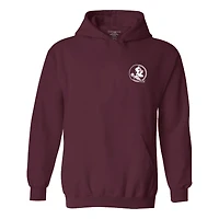 Pull à capuche classique des Seminoles de l'État Floride pour jeunes, couleur grenat