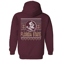 Pull à capuche classique des Seminoles de l'État Floride pour jeunes, couleur grenat