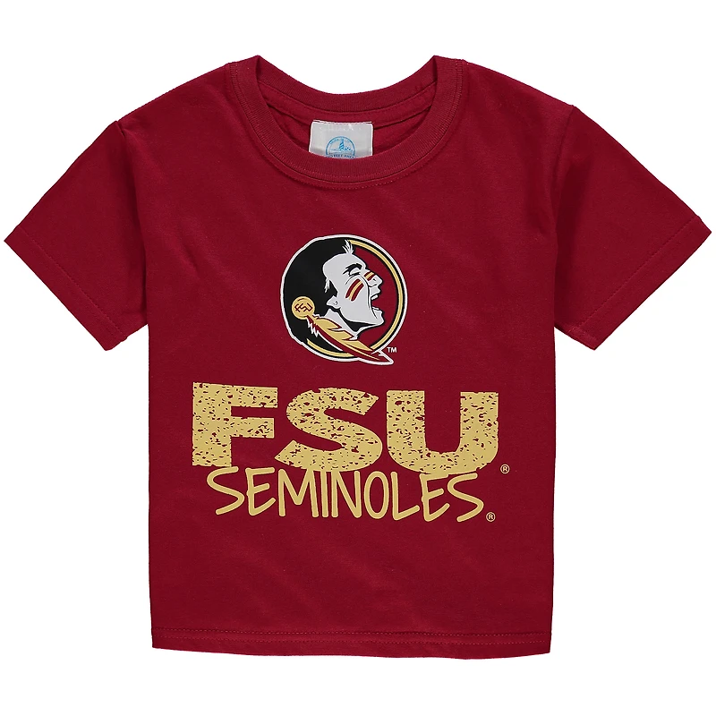 Youth Garnet Florida State Seminoles Crew Neck T-Shirt