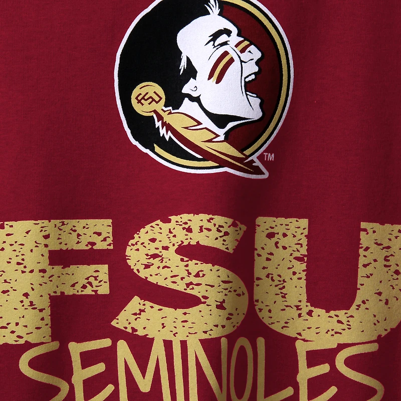 Youth Garnet Florida State Seminoles Crew Neck T-Shirt