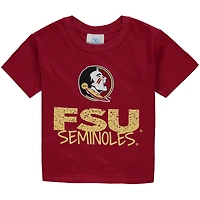 Youth Garnet Florida State Seminoles Crew Neck T-Shirt