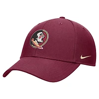 Casquette réglable Nike Garnet Florida State Seminoles 2024 Sideline Club pour jeunes