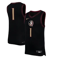 Youth Nike #1 Garnet Florida State Seminoles Replica Basketball Jersey