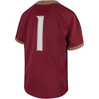 Maillot de jeu réplique intouchable Nike #1 Garnet Florida State Seminoles pour jeunes